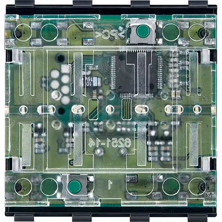 Modulo pulsante KNX Schneider Electric a 1 posto, sistema M MTN625199