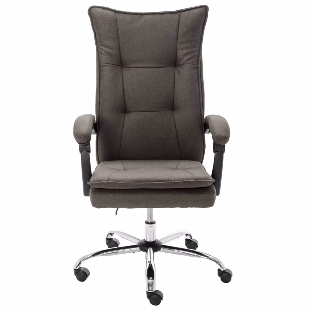 Sedia da ufficio in tessuto grigio, 20366 HangarStore.cz