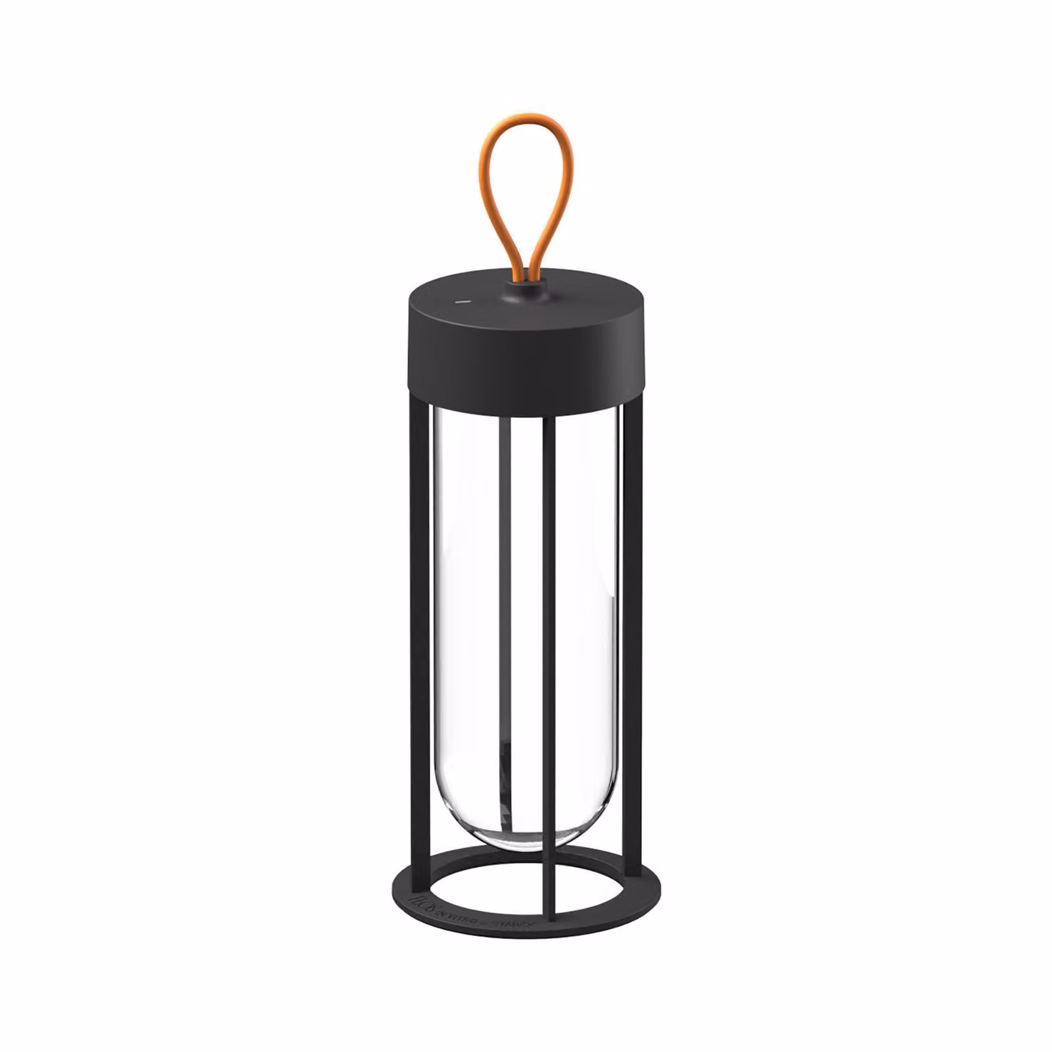 Flos - In Vitro Unplugged - Lampada da tavolo da esterno - Nero