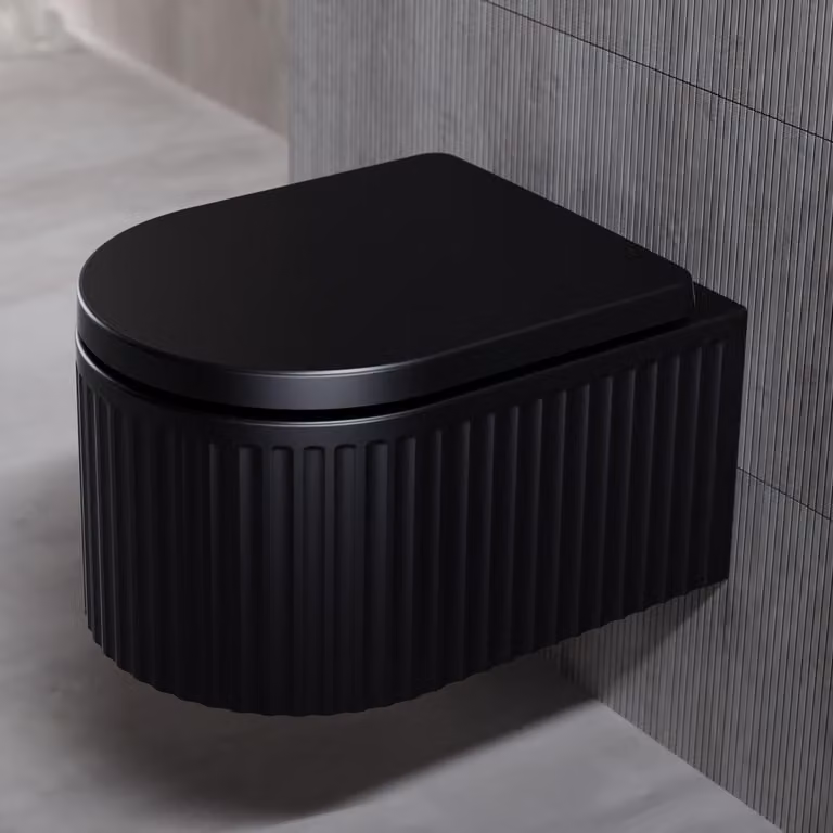 WC suspendu Steinberg Serie 710 Design, avec abattant à fermeture progressive, 7101805S, 7101805S