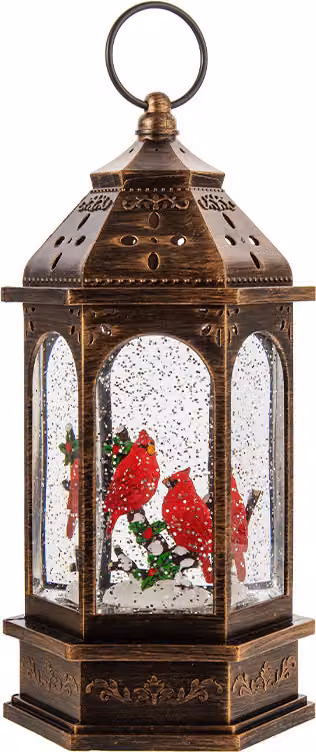 Lanterna di Natale LED, lanterna di neve LED per il Ringraziamento Halloween decorazione di Natale e regalo