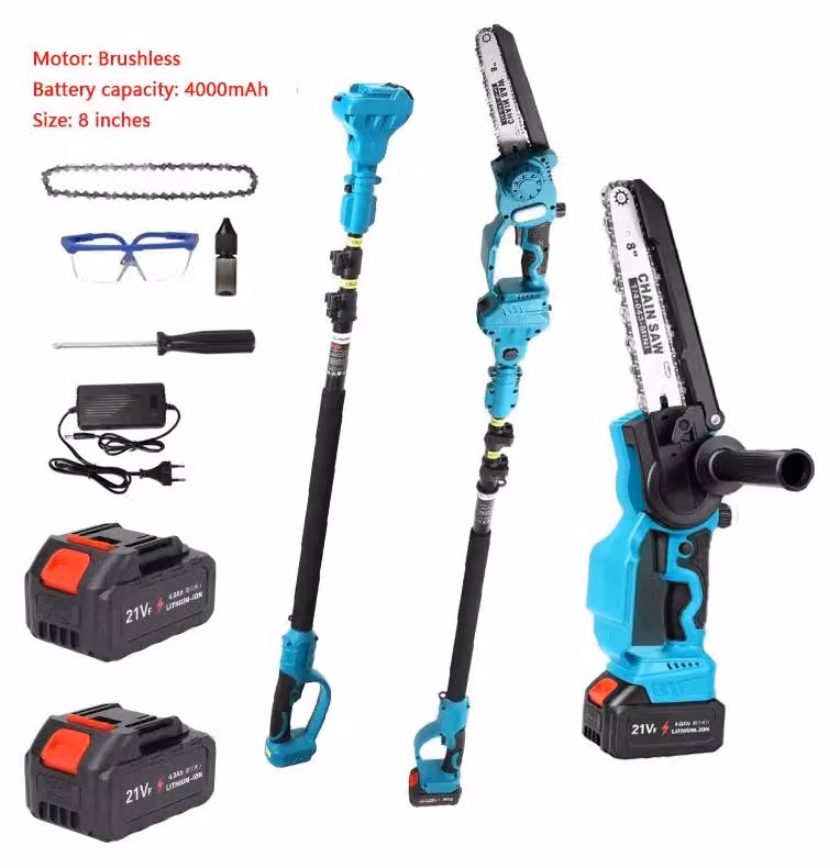 Troncatrice elettrica a catena, strumento multifunzione 3-in-1, lunghezza regolabile, modello C