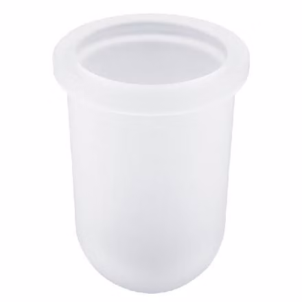 Nimco Ricambi - Contenitore di ricambio per WC, vetro opaco 1094WN