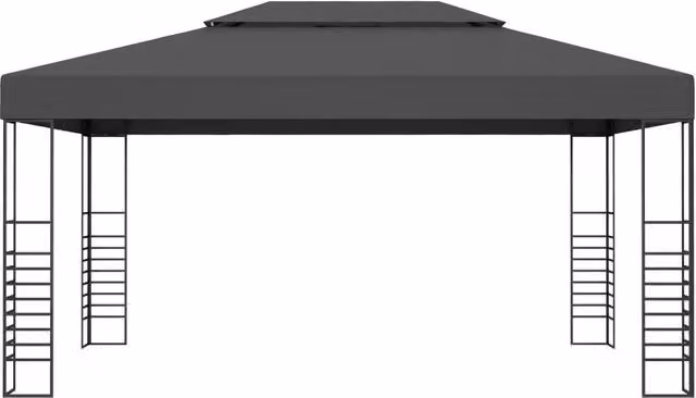 Gazebo 3x4 m Antracite 47958