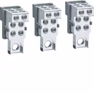 Terminali Hager P250 con montaggio superficiale Cu/Al 3P 6x 6-35mm² HYT065H