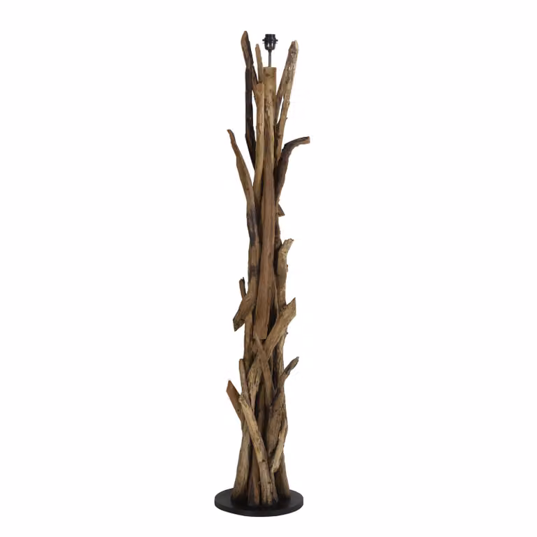 Light & Living Lampada da terra Ø55x180 cm VIDIN Legno 1