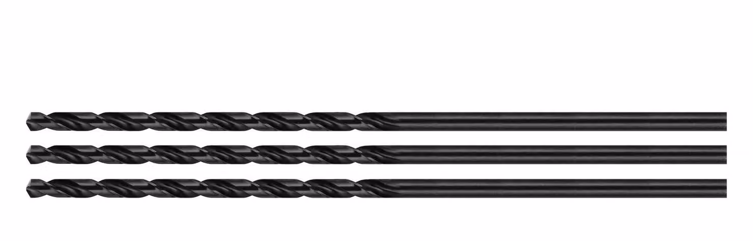 Set di 3 punte per metallo (HSS, 6.5x150 mm)