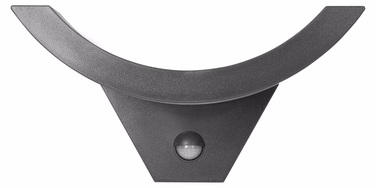 ADVITI Lampada da giardino Spinel AD-OP-6119GLPMR4, 10W, SMD LED, sensore di movimento