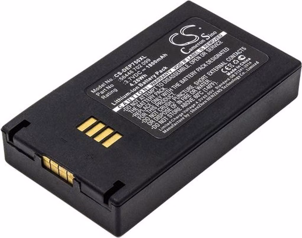Batteria per lettore UHF 1128 di ricambio ecc