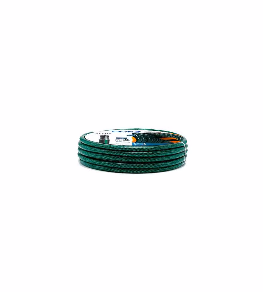 G.F. Tubo da Giardino Retinato Verde Trasparente 15m