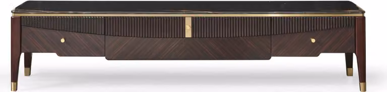 Design Kommode Anrichte Side Lowboard Schrank Regal Luxus Beleuchtet Wohn Zimmer