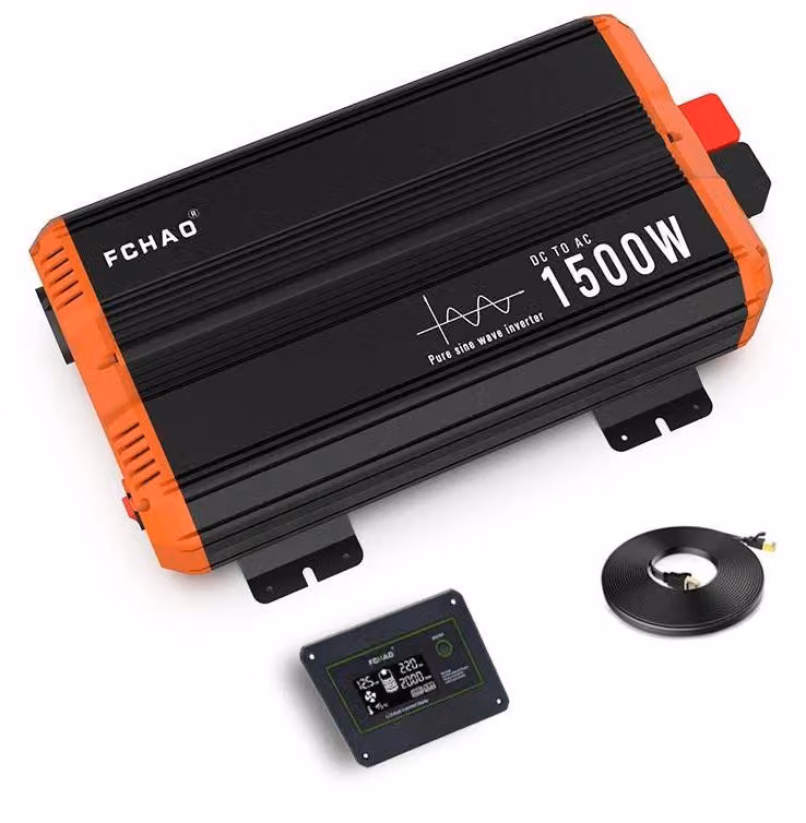 Inverter, potenza, display LCD integrato, PST-1500W-12V, 220-240 V 50 Hz-a