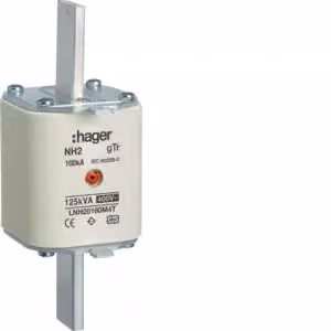 HAGER LNH20180M4T Fusibile NH2 gTr 400V 180A (LNH20180M4T)
