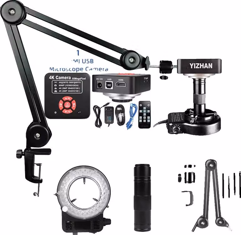 Kit HDMI VGA da 13 MP, zoom 150x, sensore Sony da 8,42 MP, kit di aggiornamento 4K 60 MP, 0-150x-b