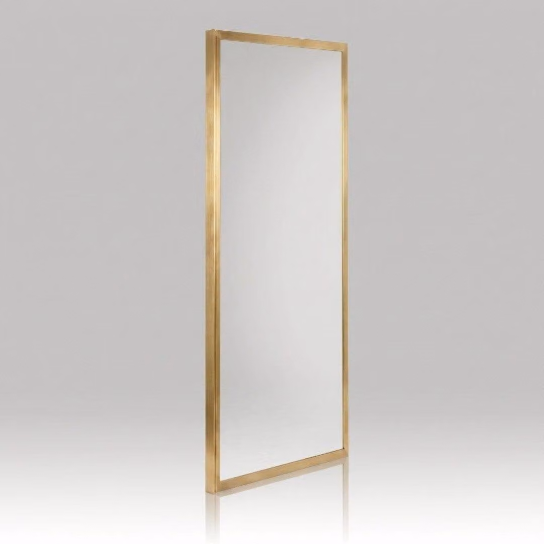 Parete fissa doccia 80x190 cm cristallo trasparente oro spazzolato | City