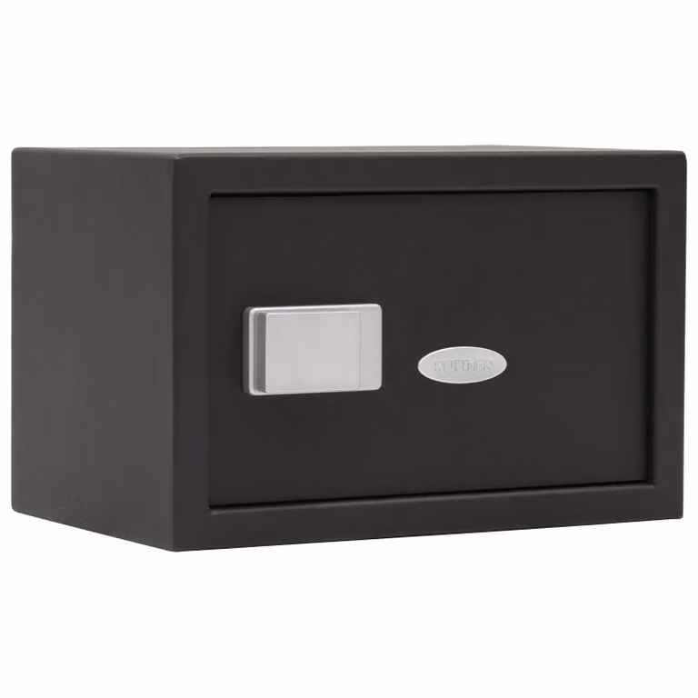 Rottner Fifty BT 1 cassaforte per mobili con serratura bluetooth nera | Handy Öffnung | 31 x 20 x 20 cm