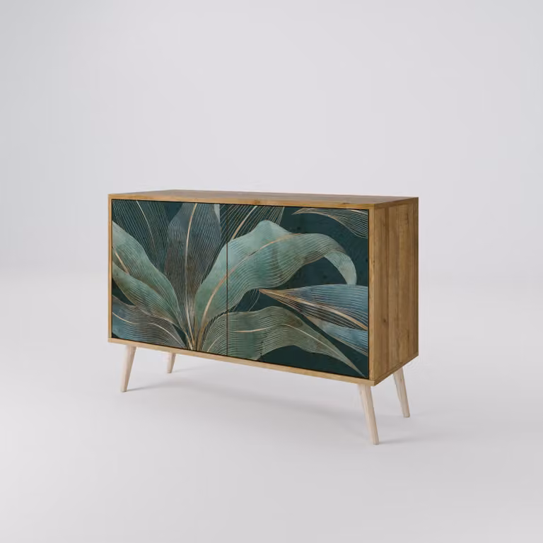 Cassettiera Spacerebels a 2 ante - credenza cassettiera - credenza alta - mobile guardaroba - soggiorno camera da letto - 57,5×111×42 (HxLxP)