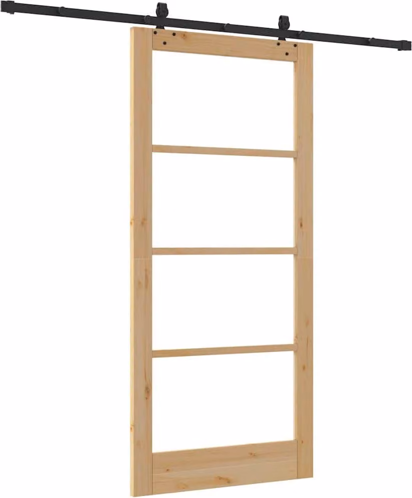 Porta scorrevole Naturale 93 x 202 cm