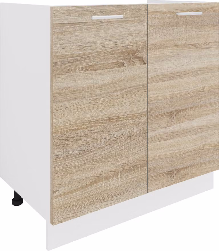 Lavatoio | Dimensioni ca. H. 82 x W. 80 x. T. 46 cm | Armadio a due ante | Mobili da cucina – Esilo