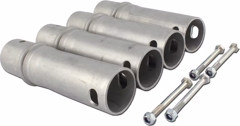Set di 4 tubi flangiati Altrex per ponteggi RS TOWER 4