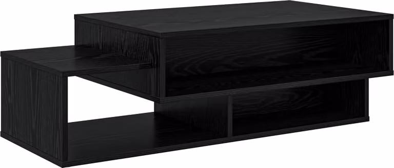 Tavolino da salotto Rovere Nero 105 x 50 x 32,5 cm