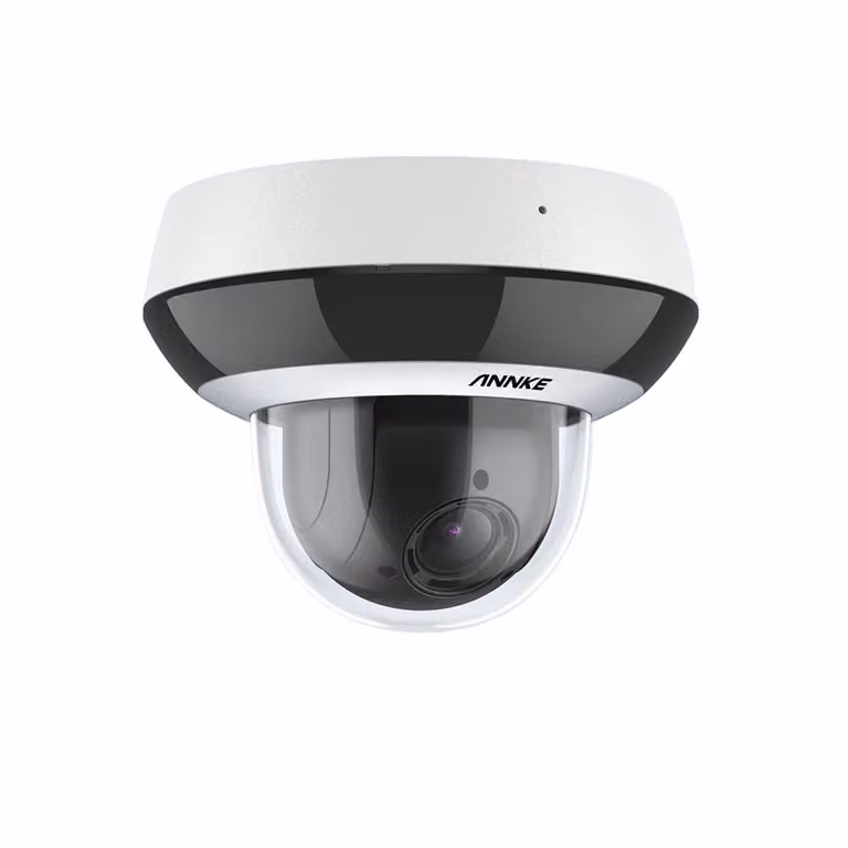 Telecamera di sicurezza PTZ, risoluzione 4MP Super HD, zoom ottico 4x, visione notturna fino a 20 m ,