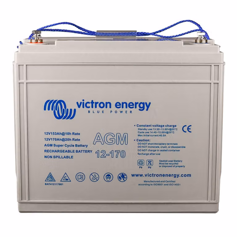 Batteria Victron 12V/170Ah AGM Super Cycle