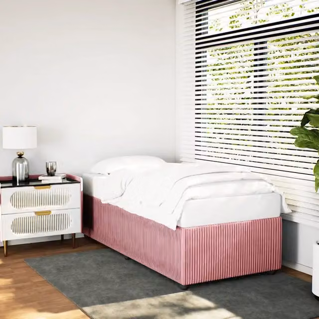 Giroletto Rosa 90x190 cm in Velluto 3284981