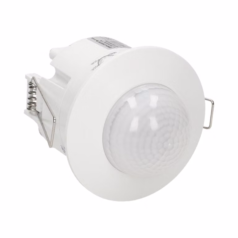 Rilevatore di movimento da incasso con 3 sensori a 360 gradi IP20 1200 W