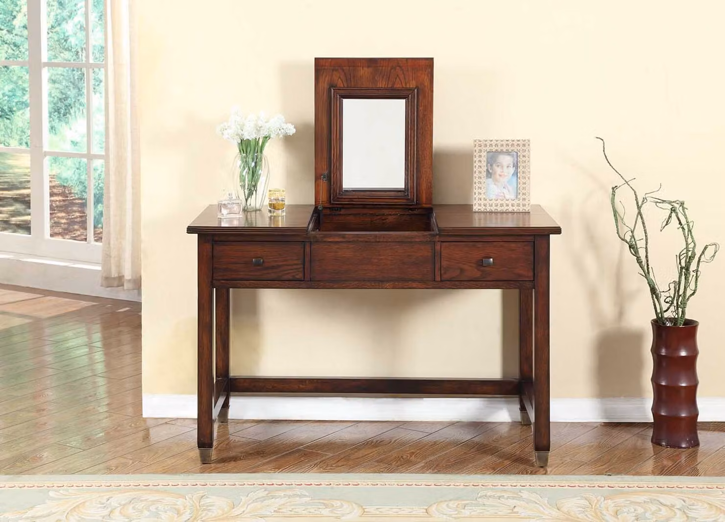 Konsolen Tisch Schminktisch Schmink Tische Konsole Schlaf Zimmer Sideboard