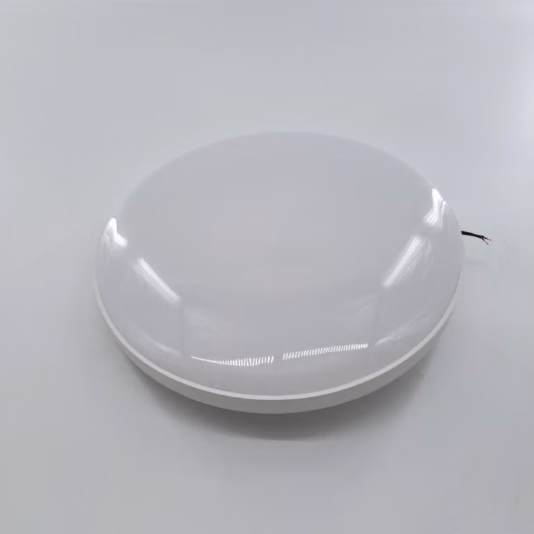 Lampada da soffitto a LED Ø 28 cm, 24 W, 4000 K, 2000 lm, IP44, impermeabile, a risparmio energetico, forma rotonda