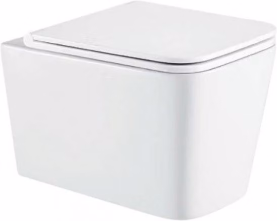 WC sospeso bianco senza brida Tornado BOFY 53x36,5x36 cm