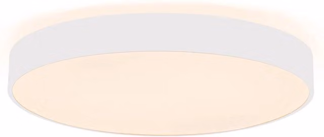 Plafoniera tonda LED DEKO-LIGHT MENKAR 400 in alluminio, colore bianco, 42W, 3200lm, diametro: 40 cm
