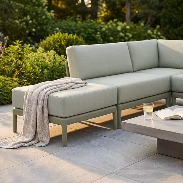 Seduta con cuscino per salotto da giardino - HOTO