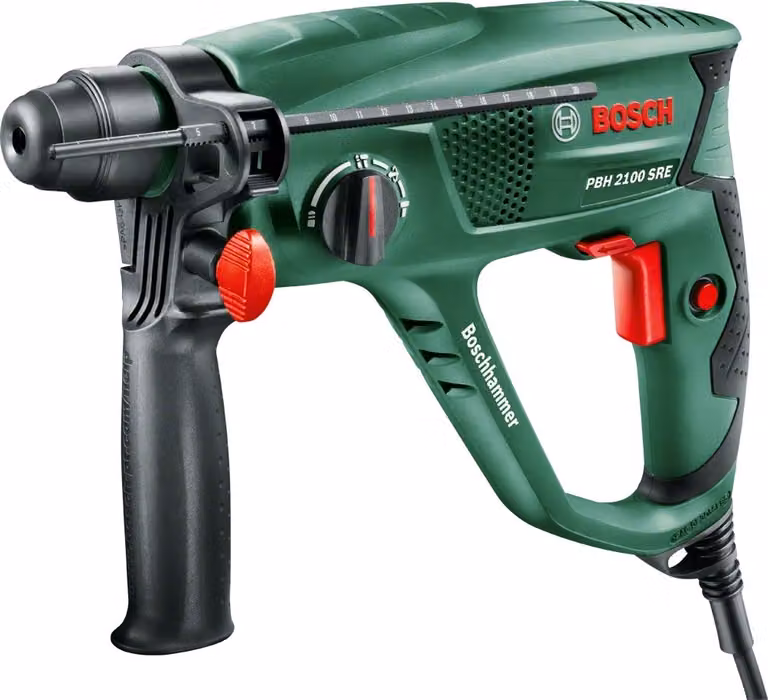 BOSCH 06033A9321 PBH 2100 SRE martello rotativo elettrico verde