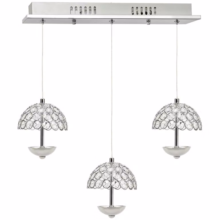 Lampada a sospensione in cristallo 15W LED VENUS ML315 Milagro