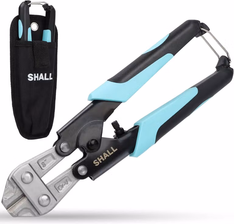 Forbici da filo, 210 mm, impugnatura ergonomica, sistema di sicurezza, per giardinaggio e lavori manuali