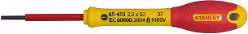 Cacciavite a taglio isolato Stanley Fatmax multicolore L/P/H: 50 x 2,5 x 0,4 mm