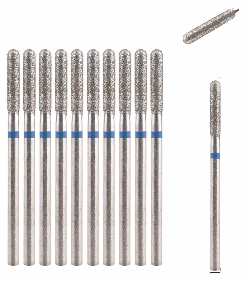 Utensile per fresatura, confezione da 10 pezzi, in diamante e acciaio inossidabile, modello A037