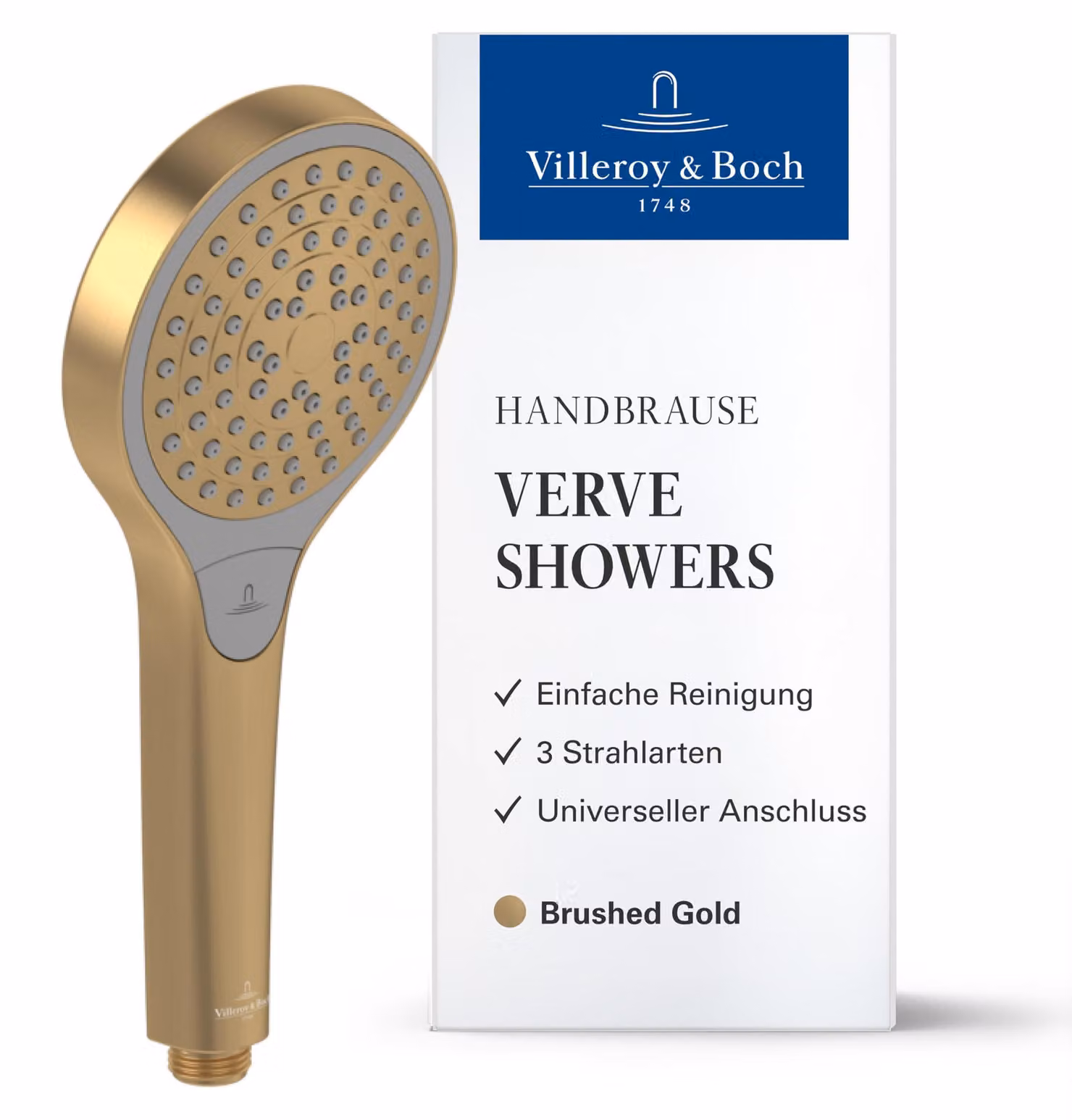 Villeroy & Boch TVS10900100076 Doccetta con tre modalità di getto Verve