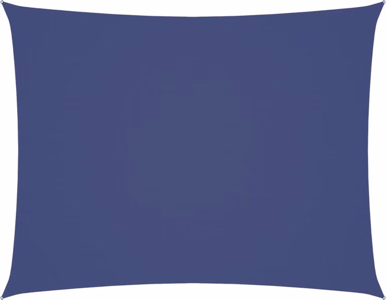Parasole a Vela in Oxford Rettangolare 4x6 m Blu