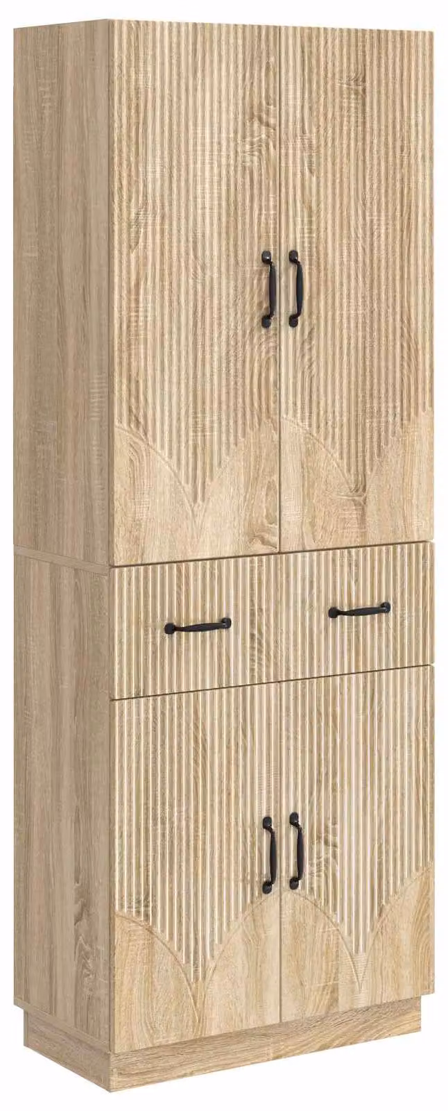 Set di armadi 2 pcs Rovere Sonoma Legno ingegnerizzato