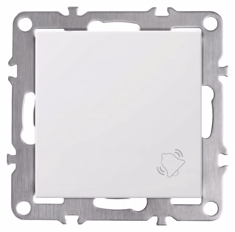 Pulsante Del Campanello Toolight Jnh008-W White