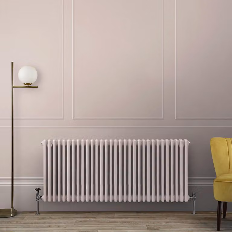 Radiatore Orizzontale a Colonne (3 Colonne) 750mm x 1415mm - Rosa (Rose Petal Rosa) - Regent