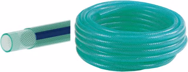 Tubo Retinato MTP in PVC Verde 25 x 32 mm Rotolo da 50 m