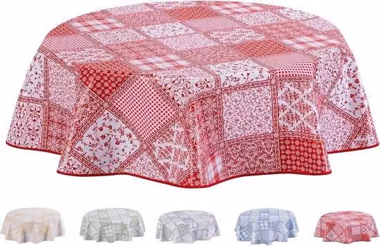 Gamba da tavolo in PVC rosso, 140 cm