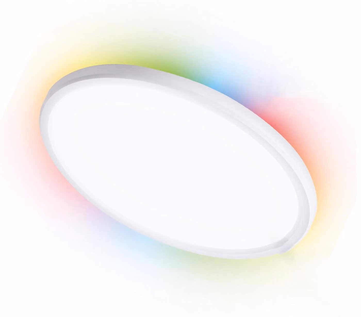 Alcapower Plafoniera LED Wi-Fi CCT RGB 24W 2200lm IP54, Temperatura Colore Regolabile 3000K-6500K, Dimmerabile tramite App Tuya, Diametro 40cm