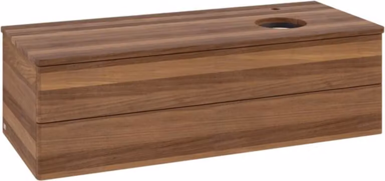 V&B Mobiletto senza struttura frontale, con illuminazione Antao 120x36x50cm, HL, WBP w. wal, w. wal