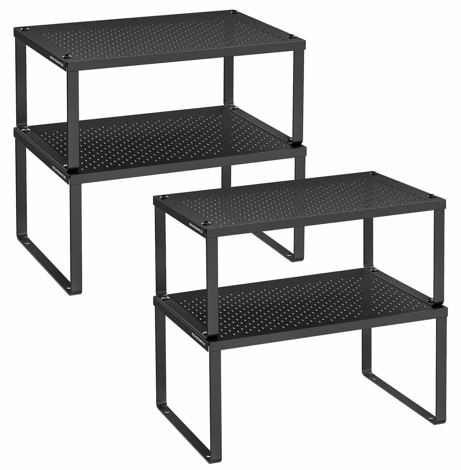 Organizzatori per cucina impilabili - Set da 4 pezzi - KCS006B01