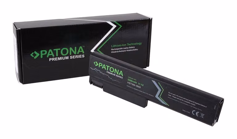 Batteria compatibile con HP HSTNN-I44C, adatta per i modelli Compaq 6500b, 6530b, 6535b, 6700b, 6730b – 11,1 Volt, 5200 mAh